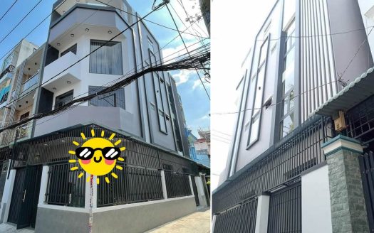 Trịnh Đình Trọng 5 x 13m 4 tầng 2 mặt tiền Tân Phú